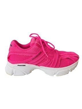 Balenciaga Phantom Mono Color Hot Pink Mesh Trainer Athletic Sneakers